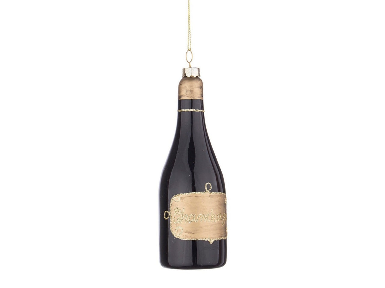 Appendino vetro bottiglia cheers