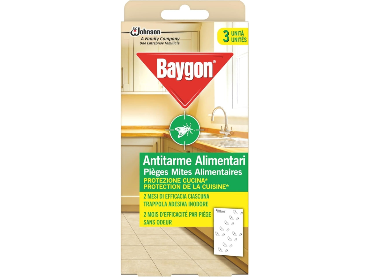 Baygon antitarme alimentari 3 pezzi $