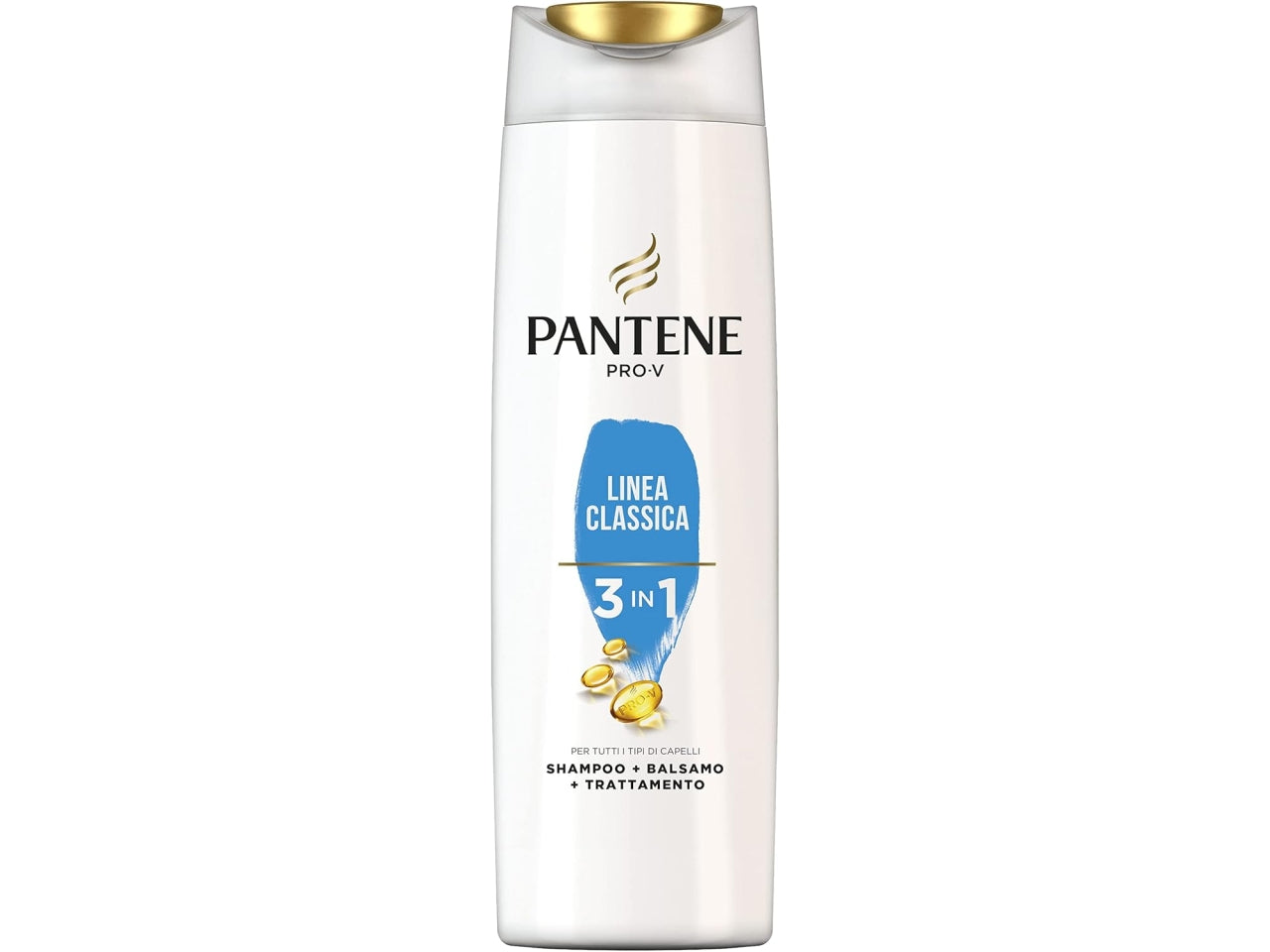 Pantene shampo 225ml 3 in 1 linea classica $