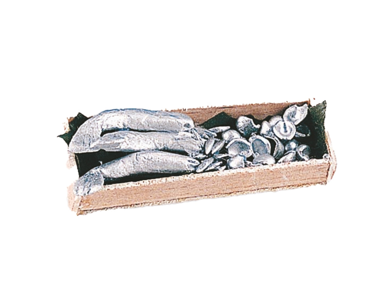Accessorio per presepe teglia con pesce 3x7cm