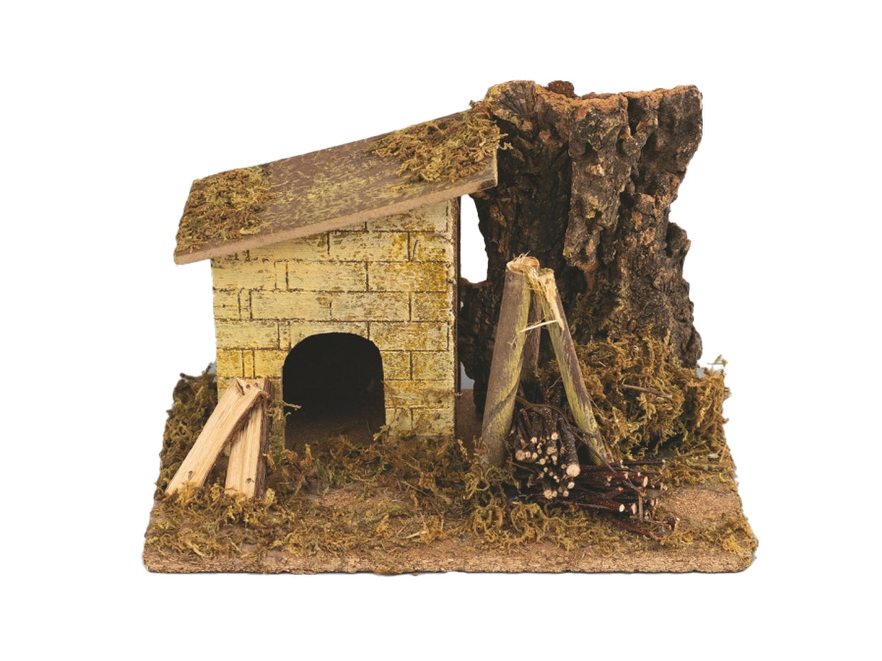 Ambientazione falo'con fuoco elettrico 20x18cm