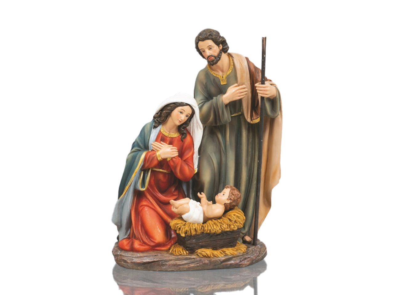 Nativita'resina 22,5x31cm su base