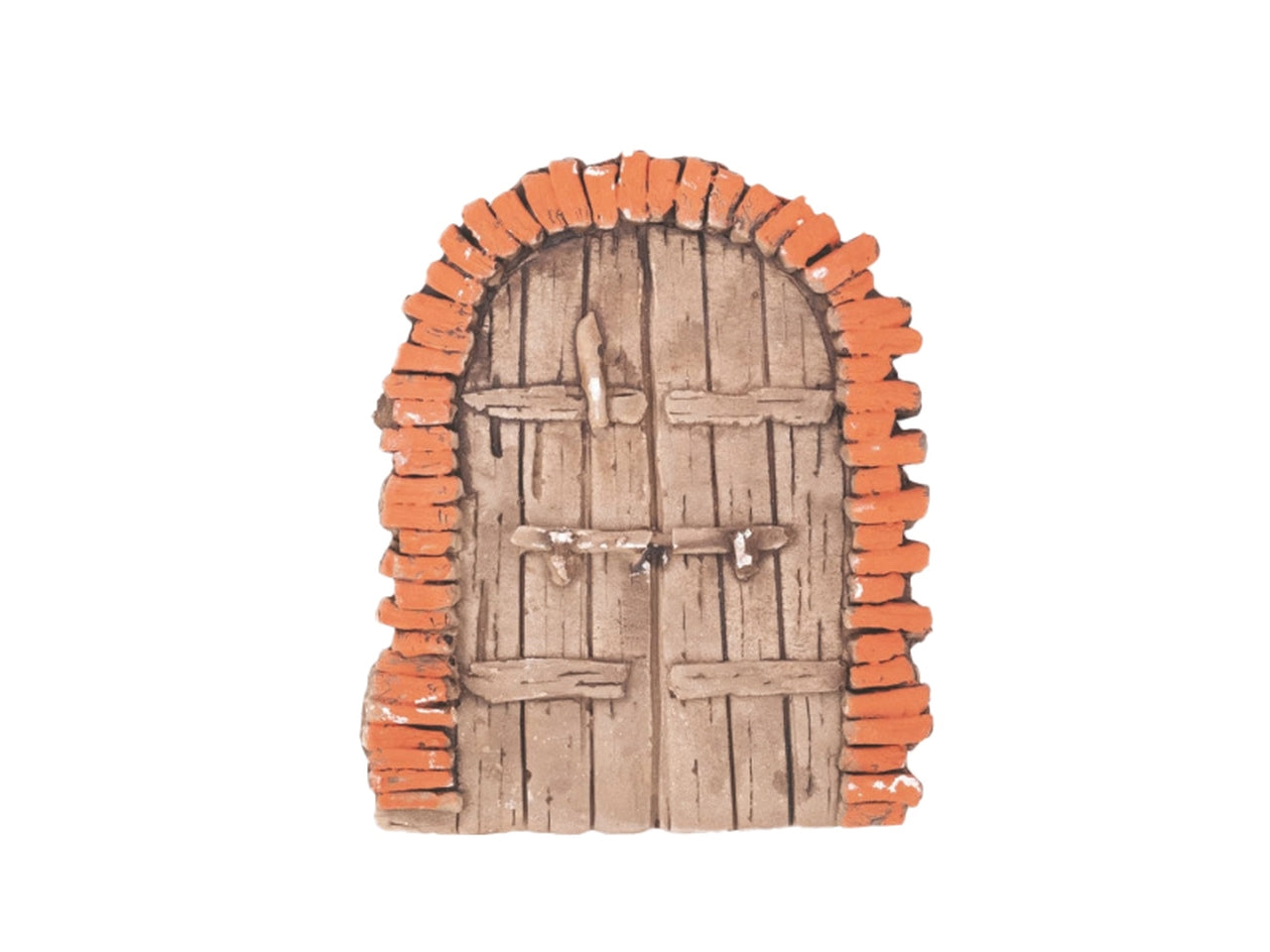 Accessorio per presepe portone in gesso 9,5xh.12cm