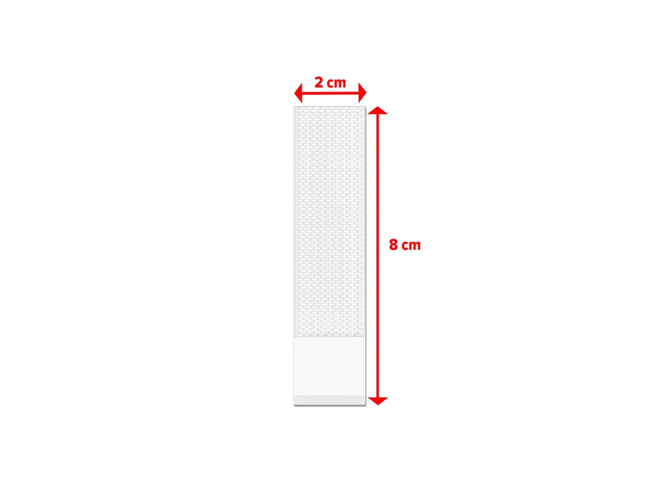 Tesa powerstrips click 4x2 s bianco