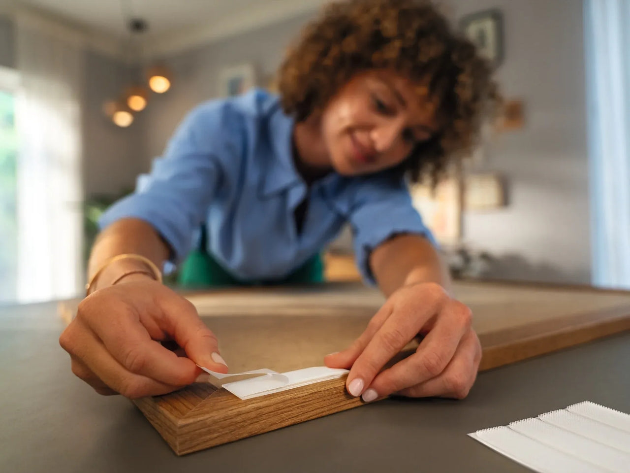 Tesa powerstrips click 4x2 s bianco