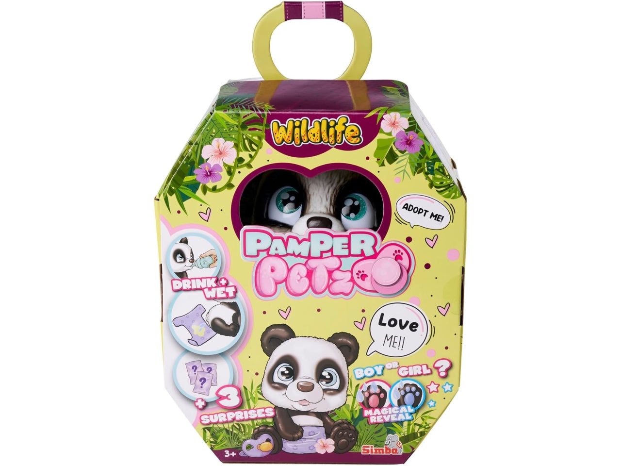 Pamper Petz panda cm.15