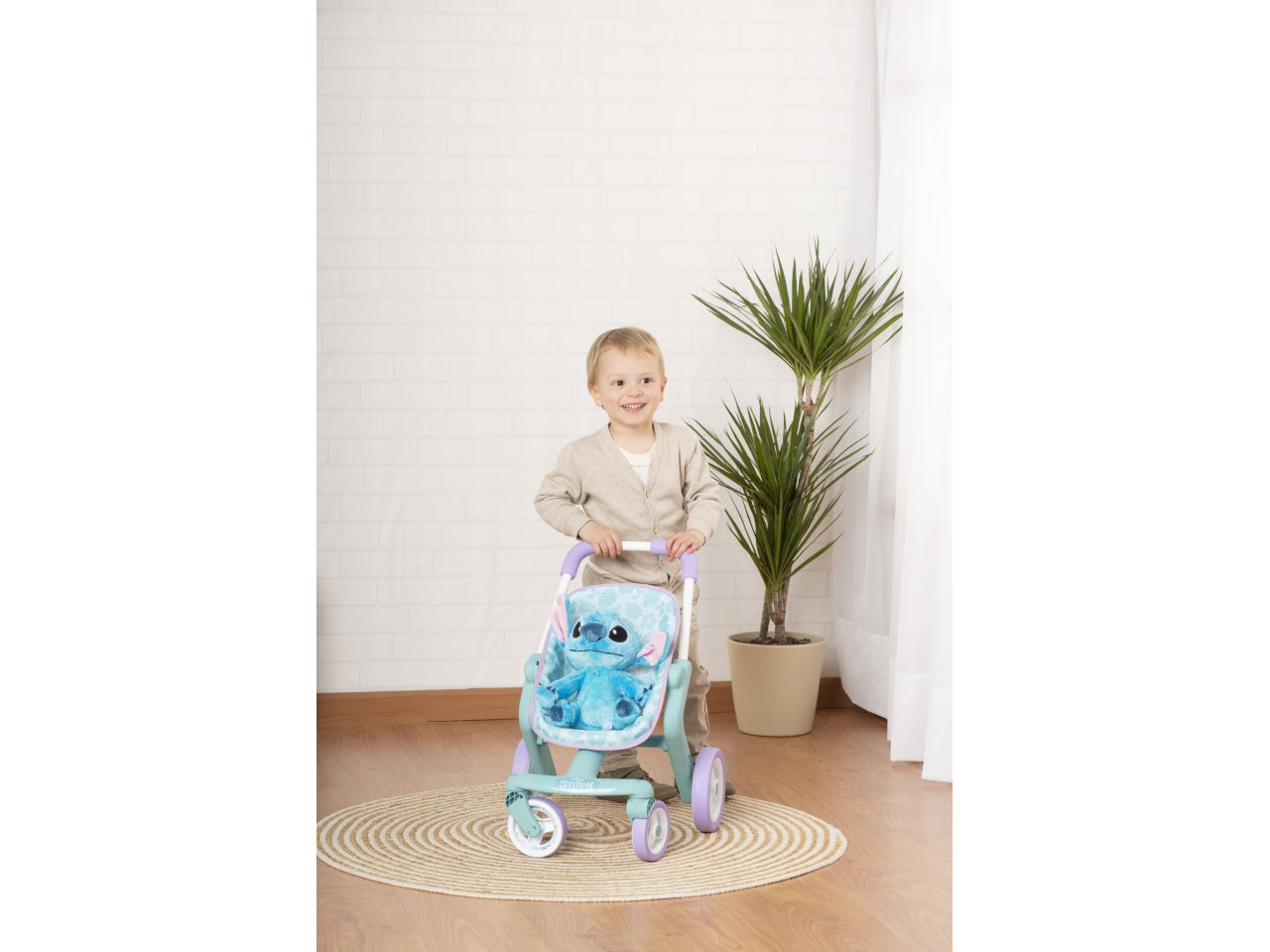 Stitch passeggino pop con peluche 25 cm