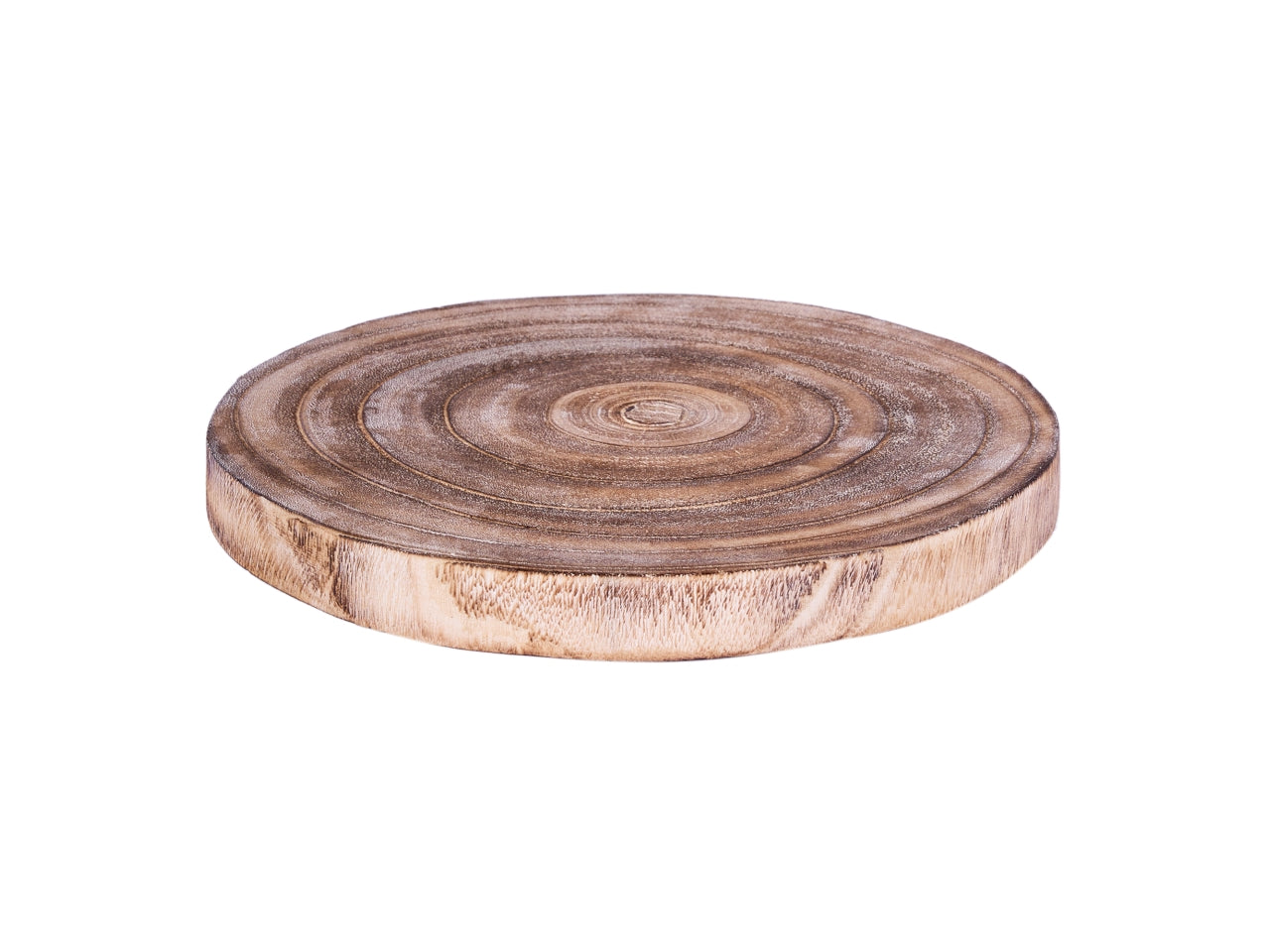 Base in legno tonda 25cm h.2,5cm
