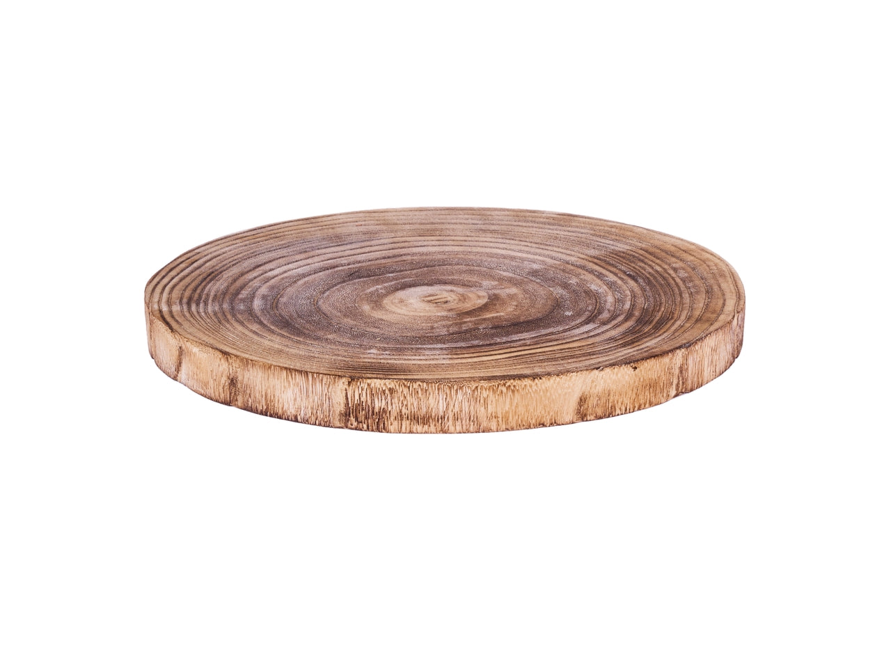 Base in legno tonda 35cm h.3cm