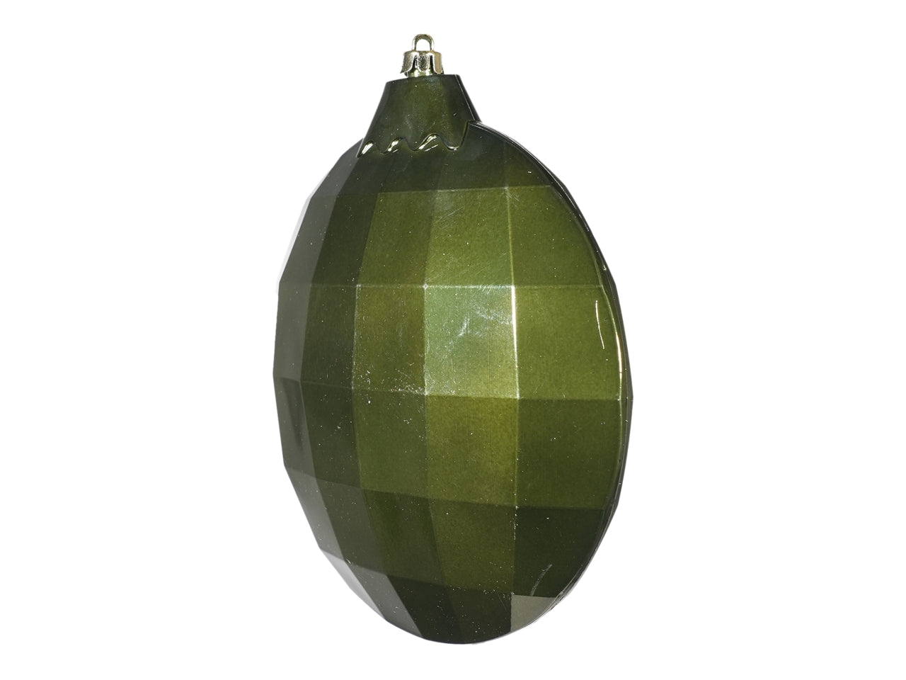 Palla piatta in plastica 19,5x6,5x22cm disco verde