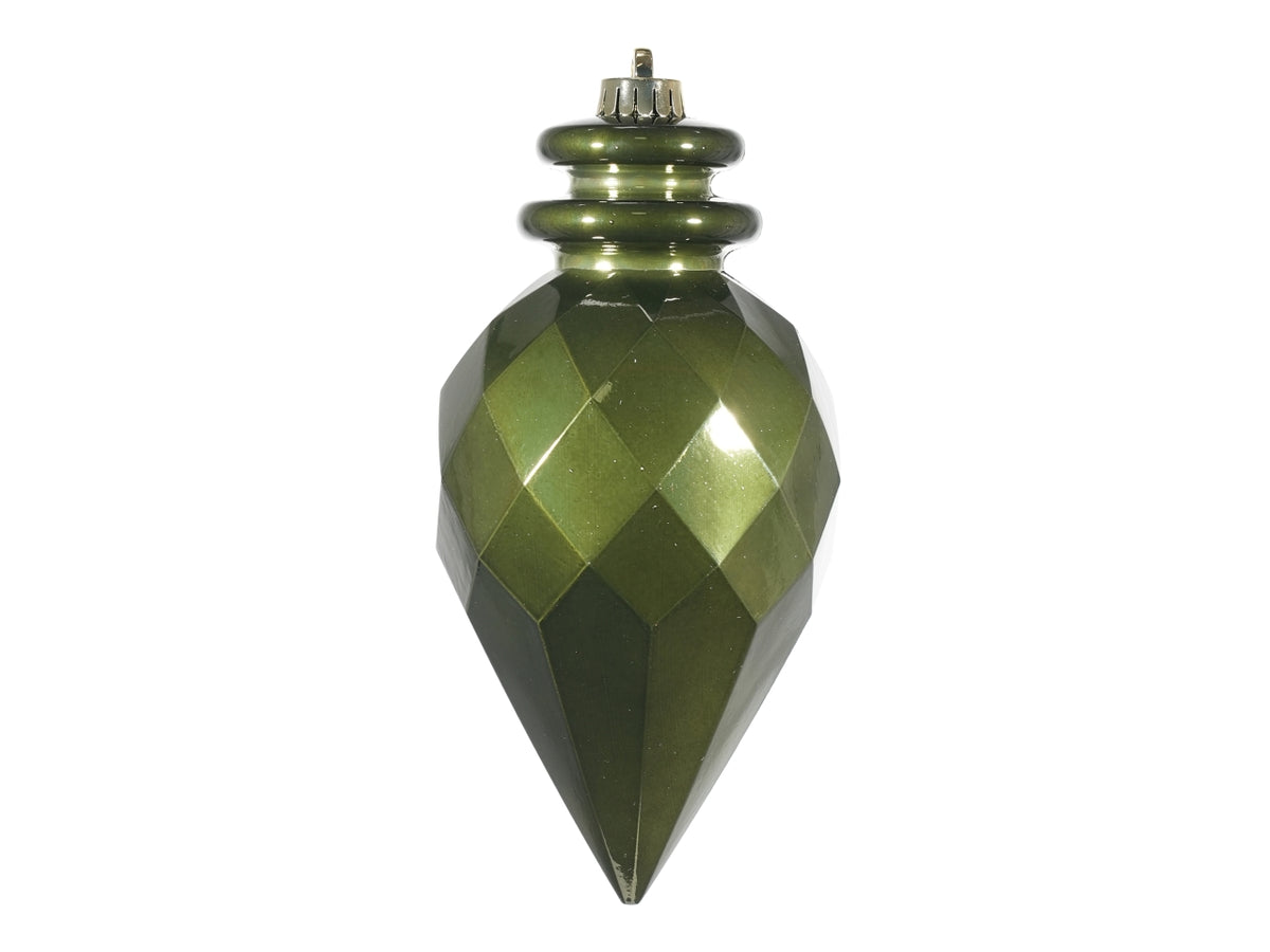 Appendino pigna 11,5cm in plastica verde
