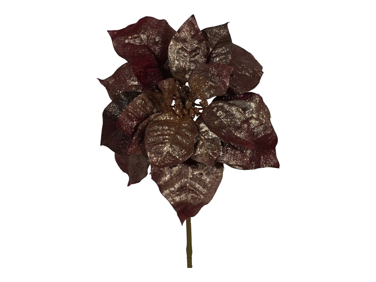 Pick stella di natale 32cm rossa