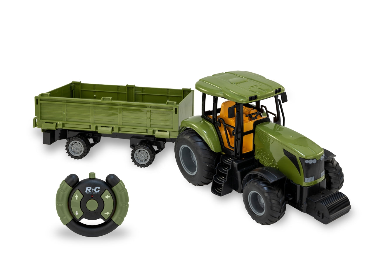 Trattore radiocomandato con rimorchio 2.4ghz