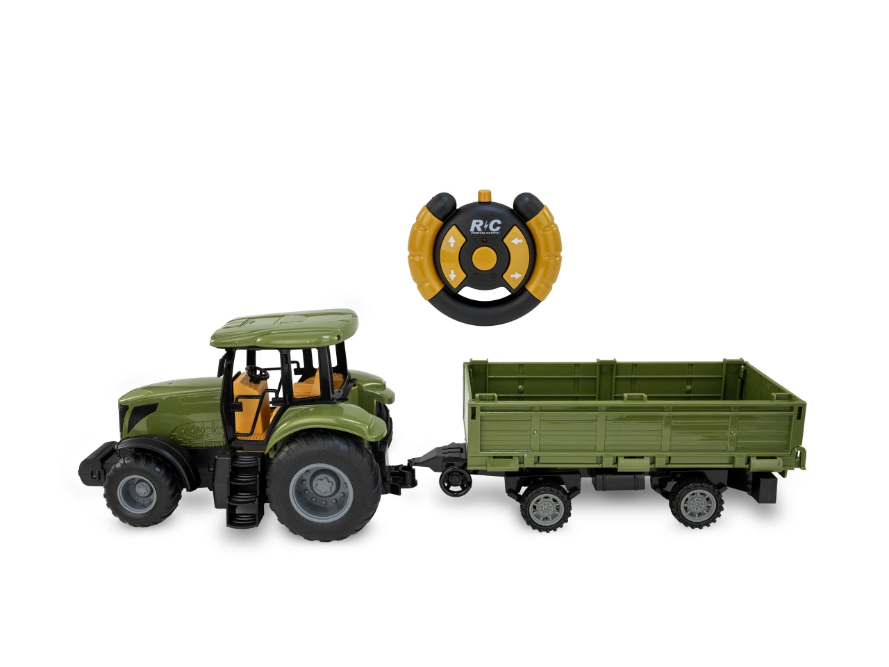 Trattore radiocomandato con rimorchio 2.4ghz