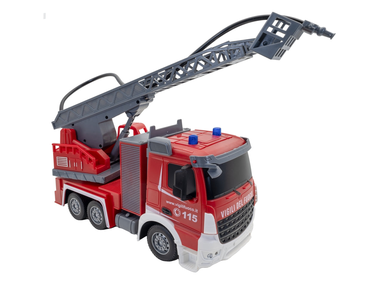 Camion vigili fuoco radiocomandato luci bp