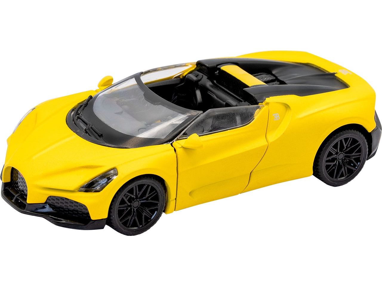 Die cast bugatti mistral yellow1:43