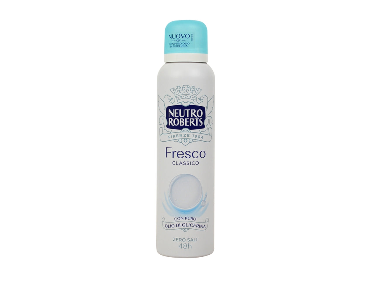 Neutro roberts deodorante spray fresco azzurro 150ml $