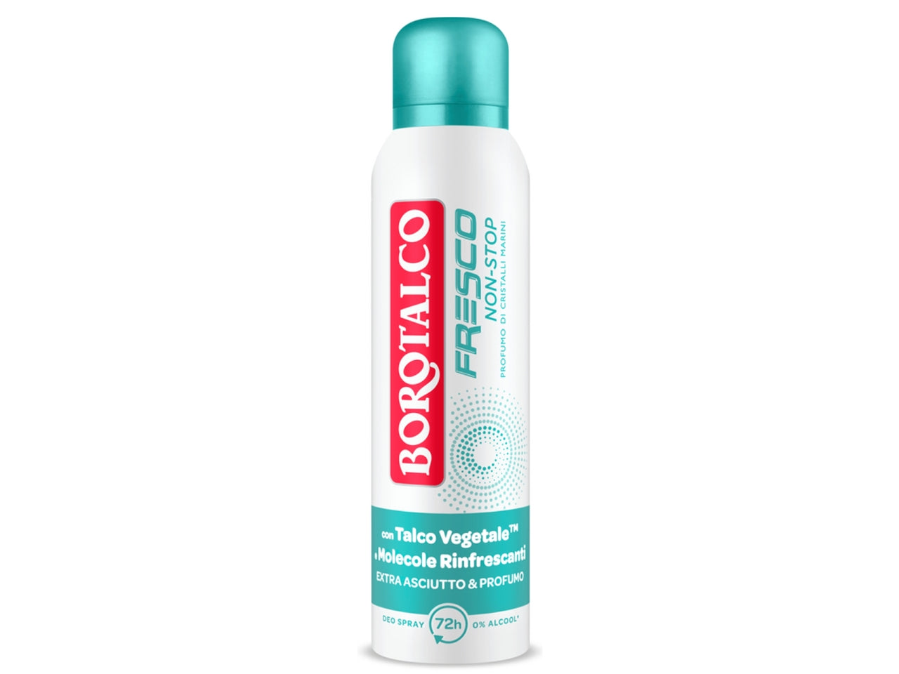Borotalco deo spray fresco non stop cristalli marini 150x12 $