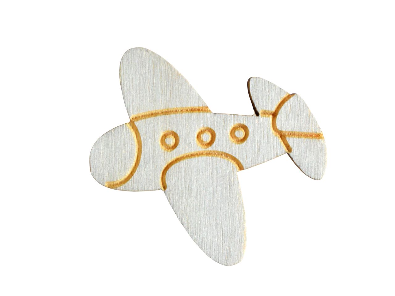 Formina legno 3mm ST aereo la confezione contiene 12 pezzi