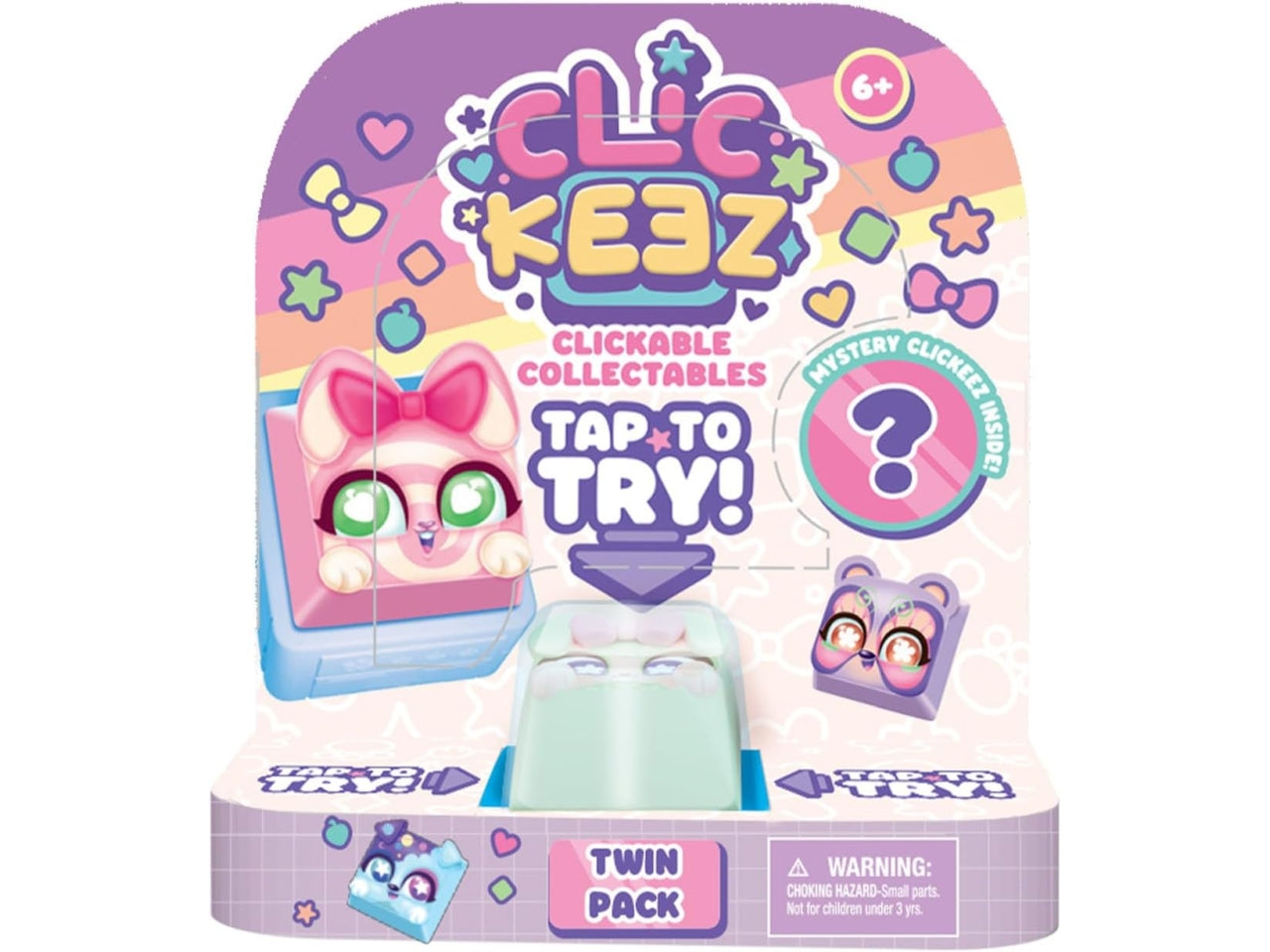 Clickeez twin pack cdu