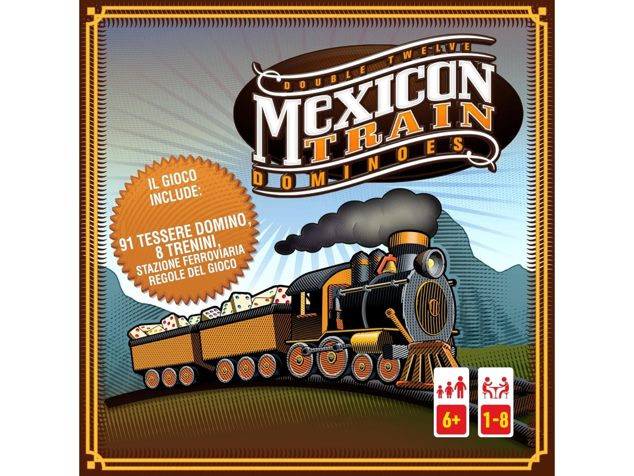 Mexican train dominoes