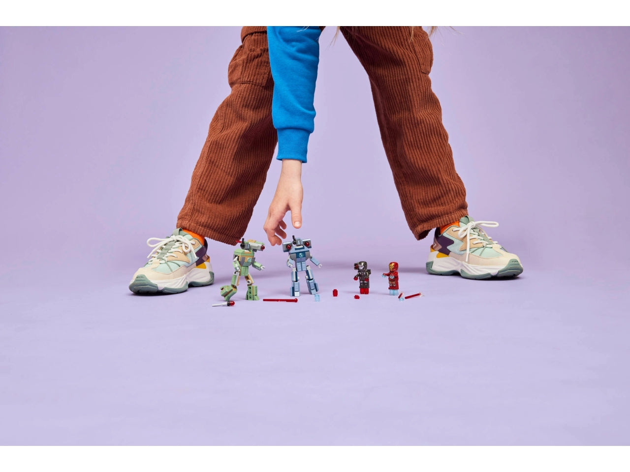 LEGO Iron Man e War Machine contro i droni di Hammer