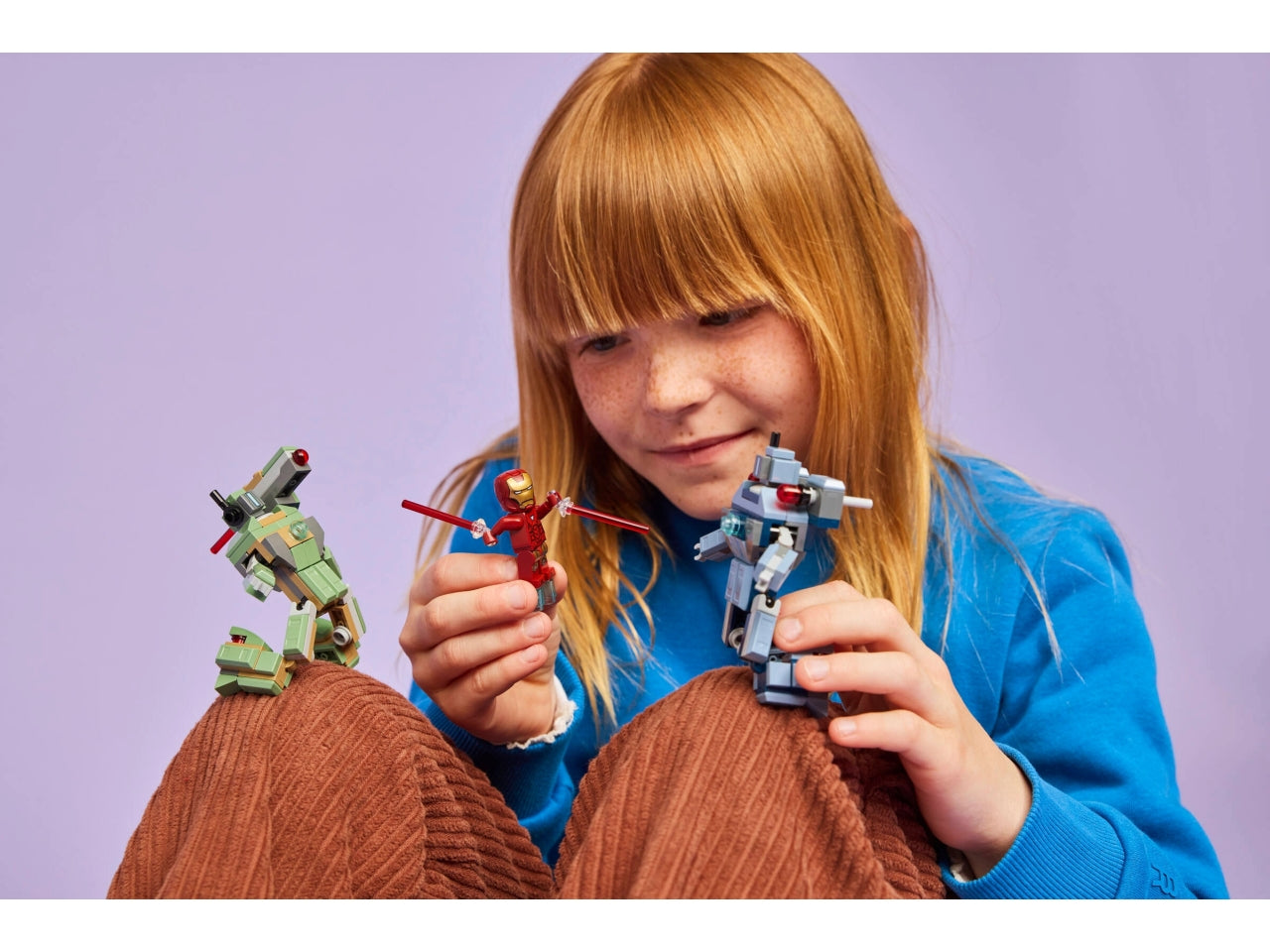 LEGO Iron Man e War Machine contro i droni di Hammer