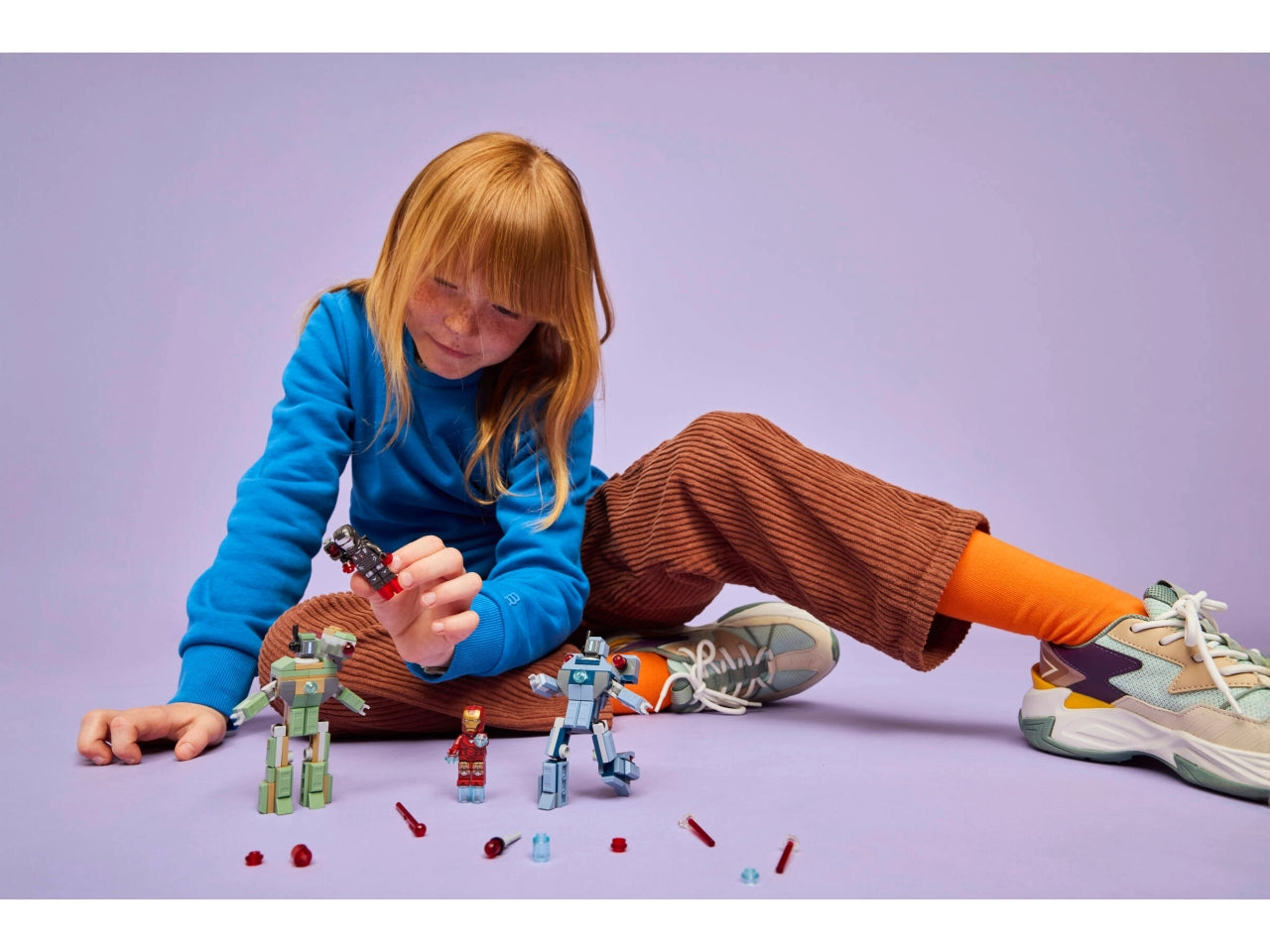 LEGO Iron Man e War Machine contro i droni di Hammer