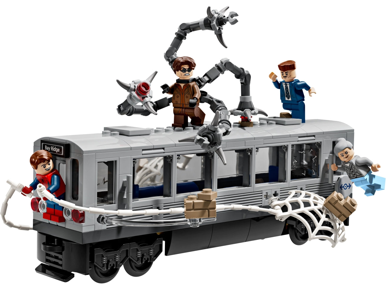 LEGO Spider-Man contro Doc Ock: duello sul treno