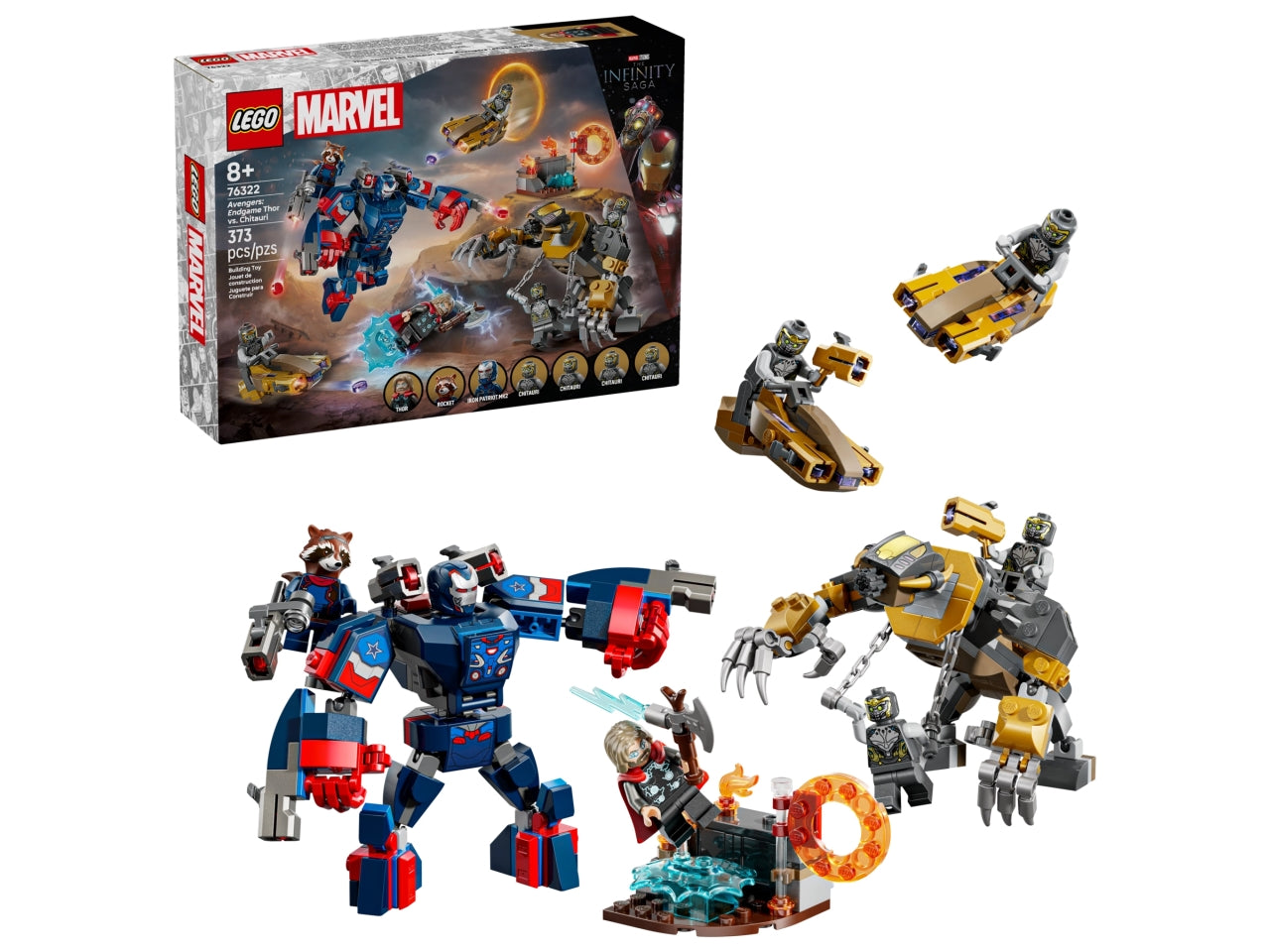LEGO Avengers: Endgame Thor contro Chitauri