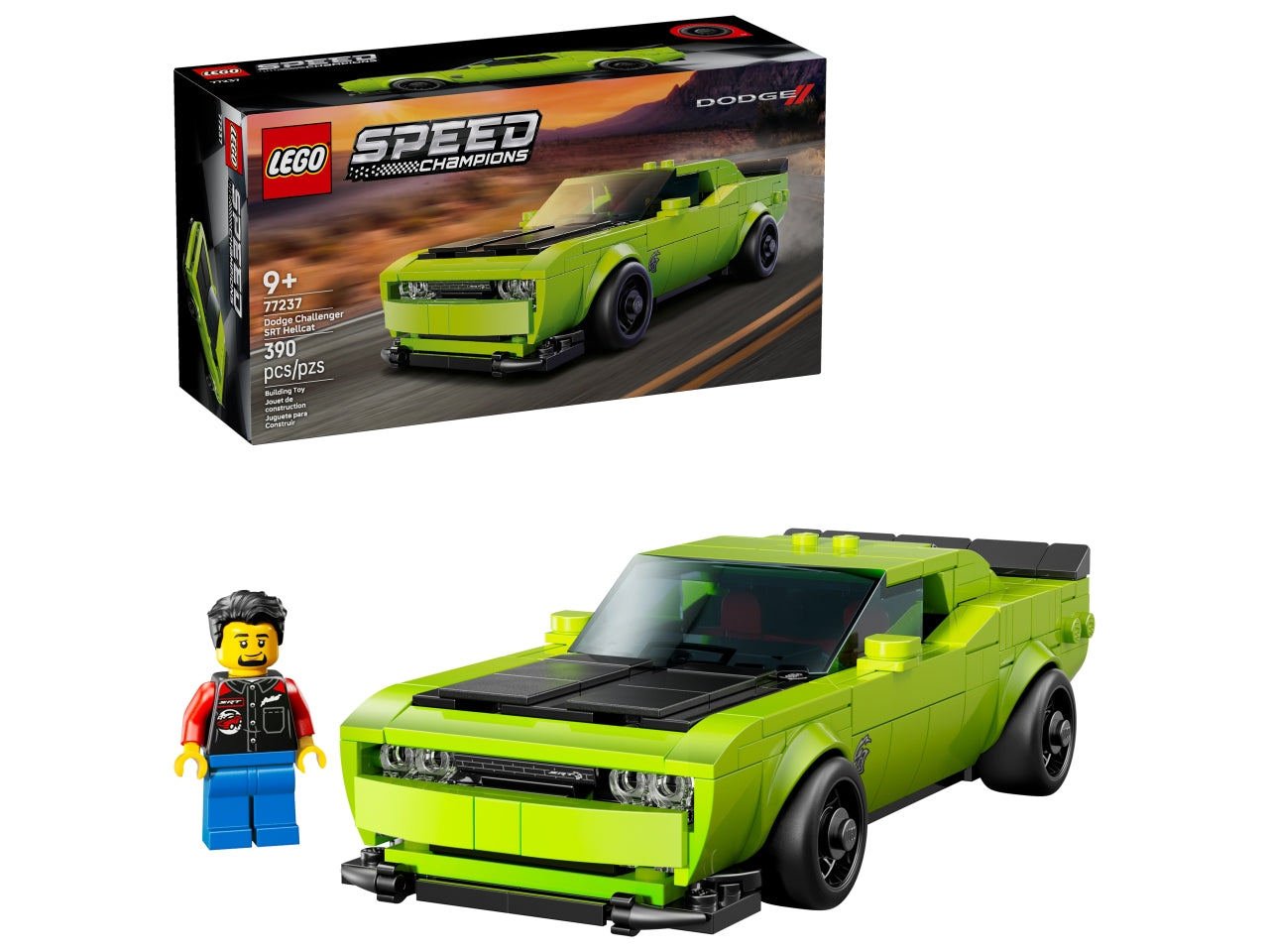 LEGO Sports Car Dodge Challenger SRT Hellcat