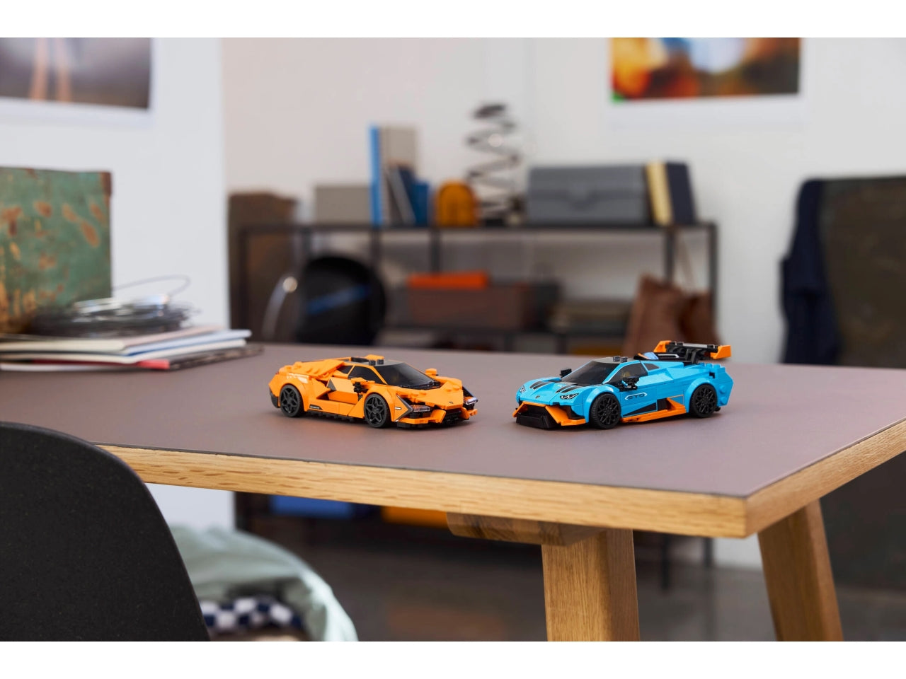 LEGO Lamborghini Revuelto e Huracán STO