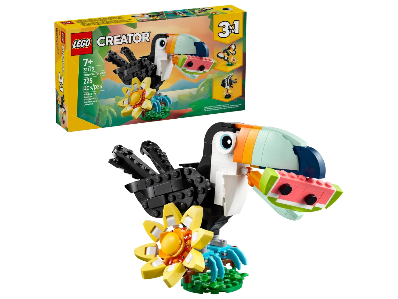 LEGO Animali selvatici: tucano tropicale