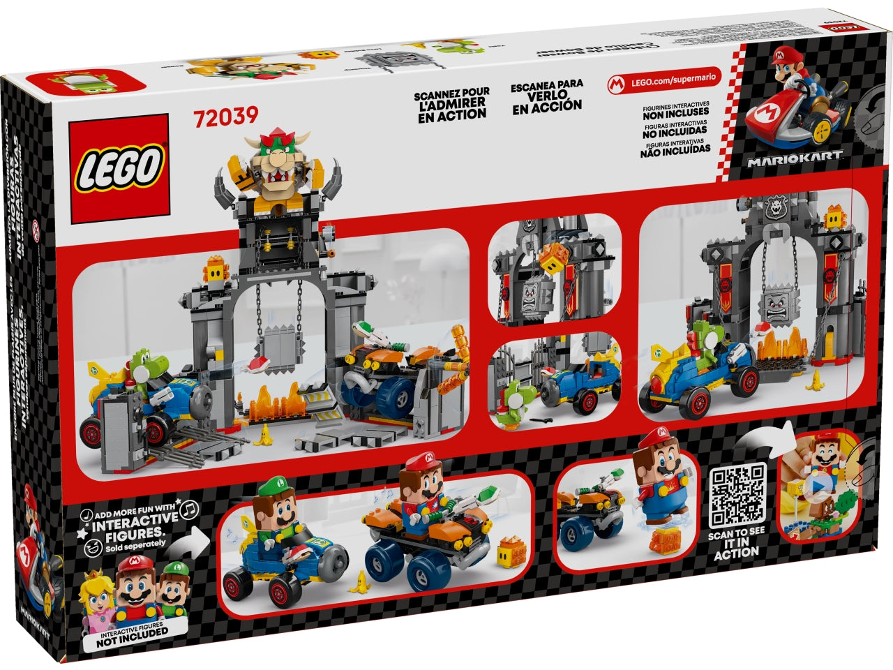 LEGO Mario Kart Castello di Bowser