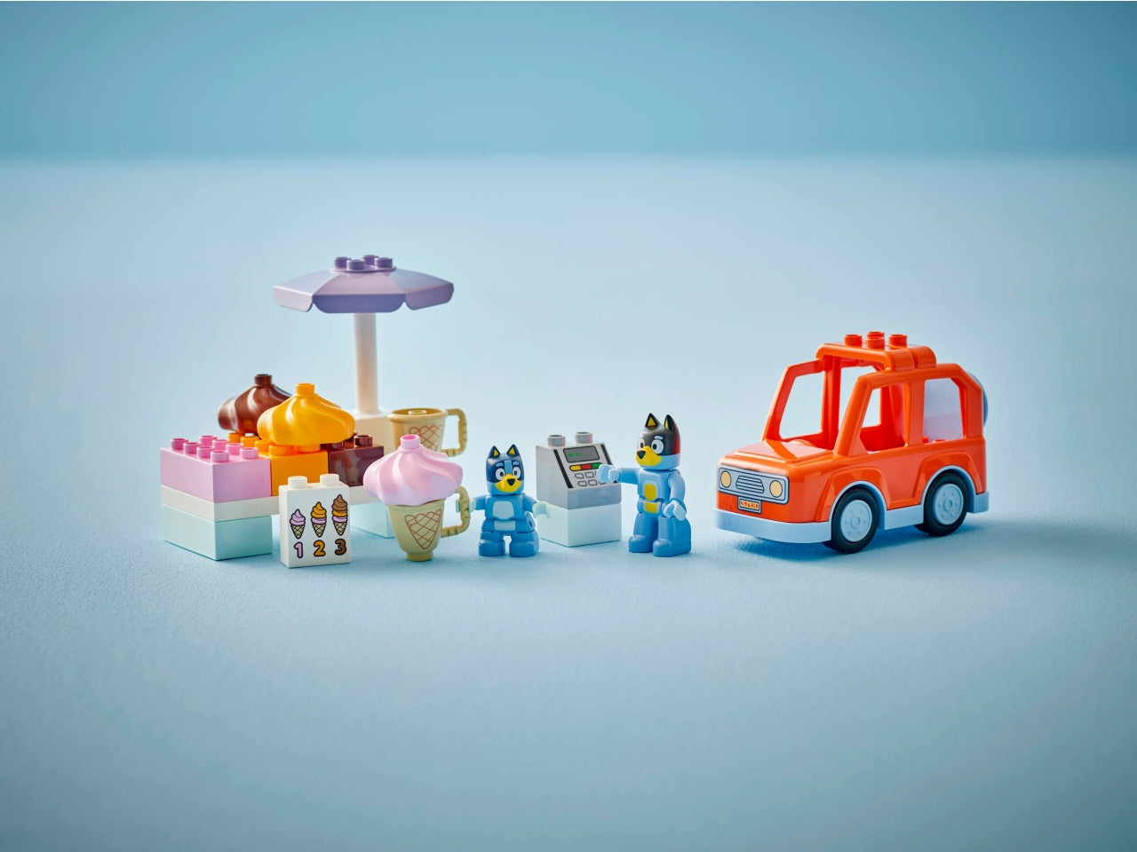 LEGO Visita alla gelateria di Bluey