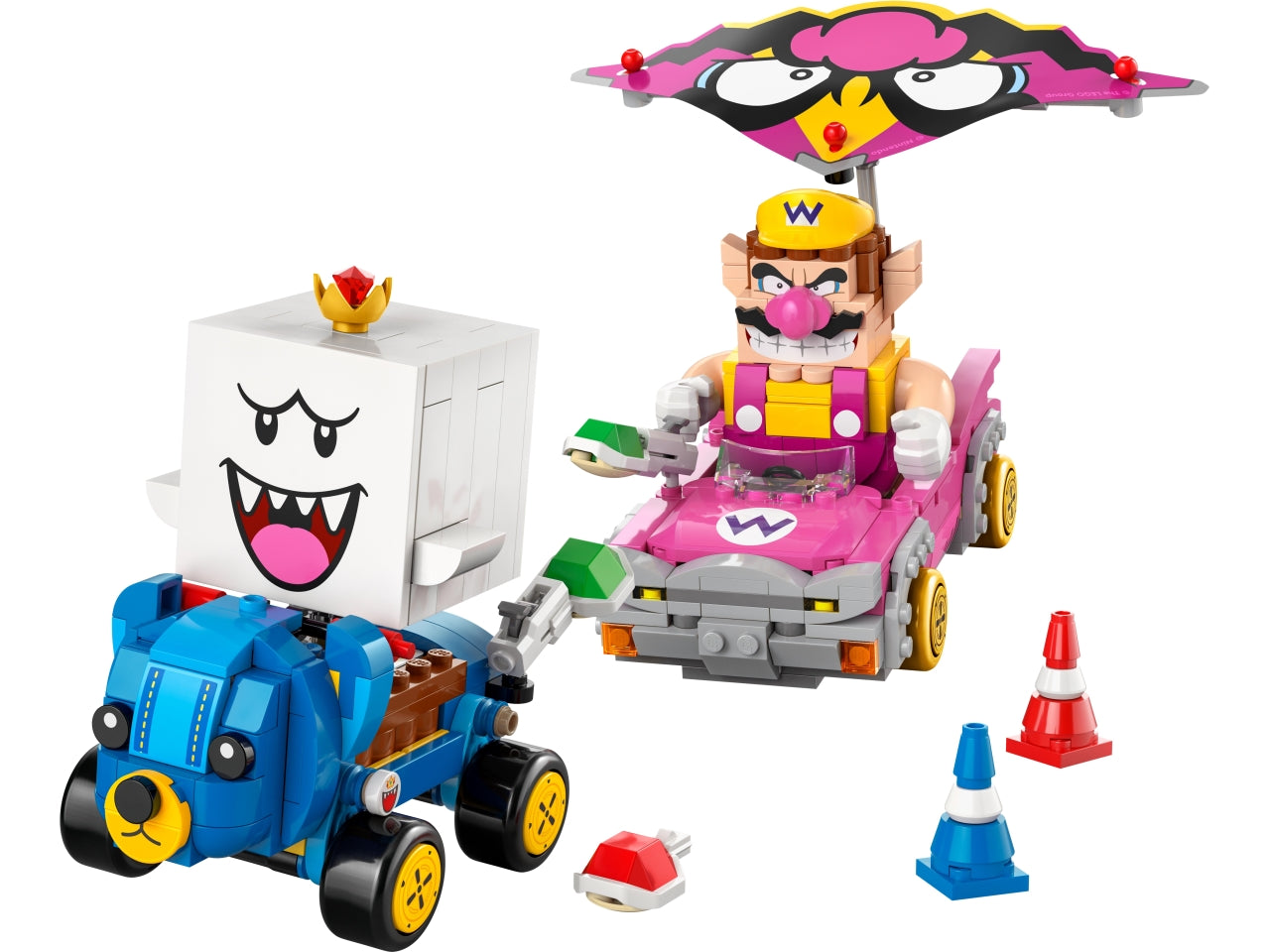 LEGO Mario Kart Wario e Re Boo