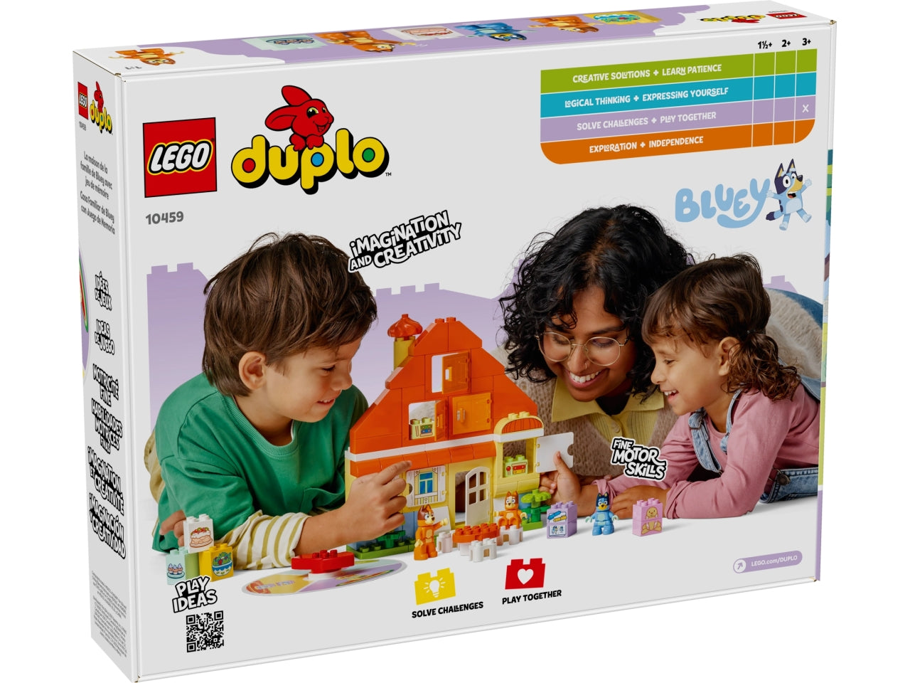 LEGO Casa della Famiglia di Bluey con gioco di memoria