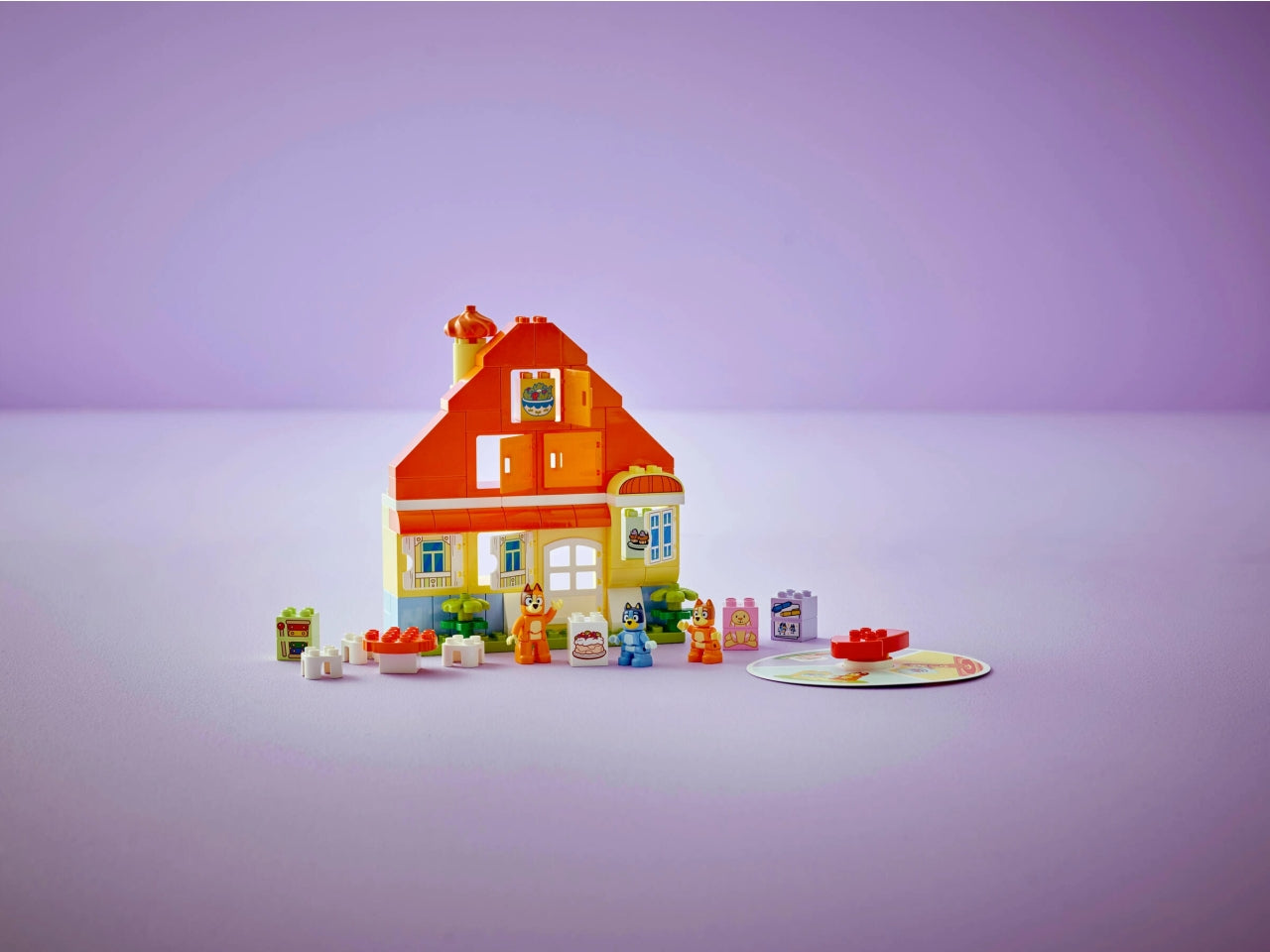 LEGO Casa della Famiglia di Bluey con gioco di memoria