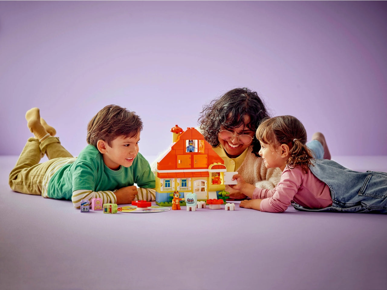 LEGO Casa della Famiglia di Bluey con gioco di memoria