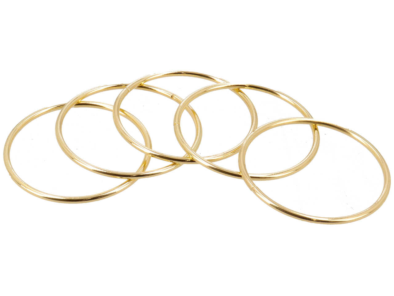 Anello di colore oro 6Cm