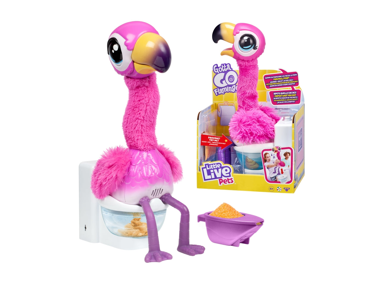 Little live pets gotta go flamingo 21x35x14cm