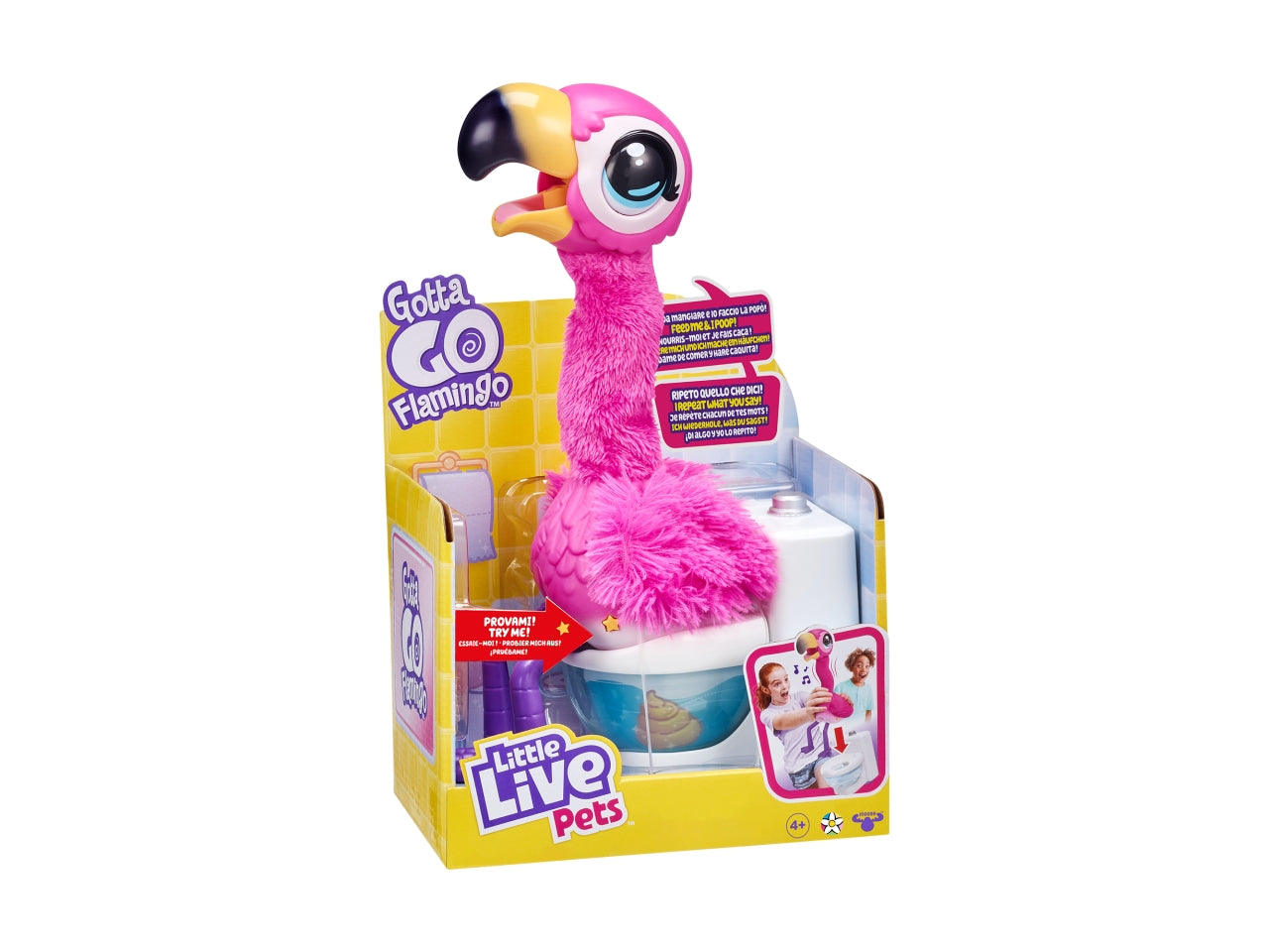 Little live pets gotta go flamingo 21x35x14cm