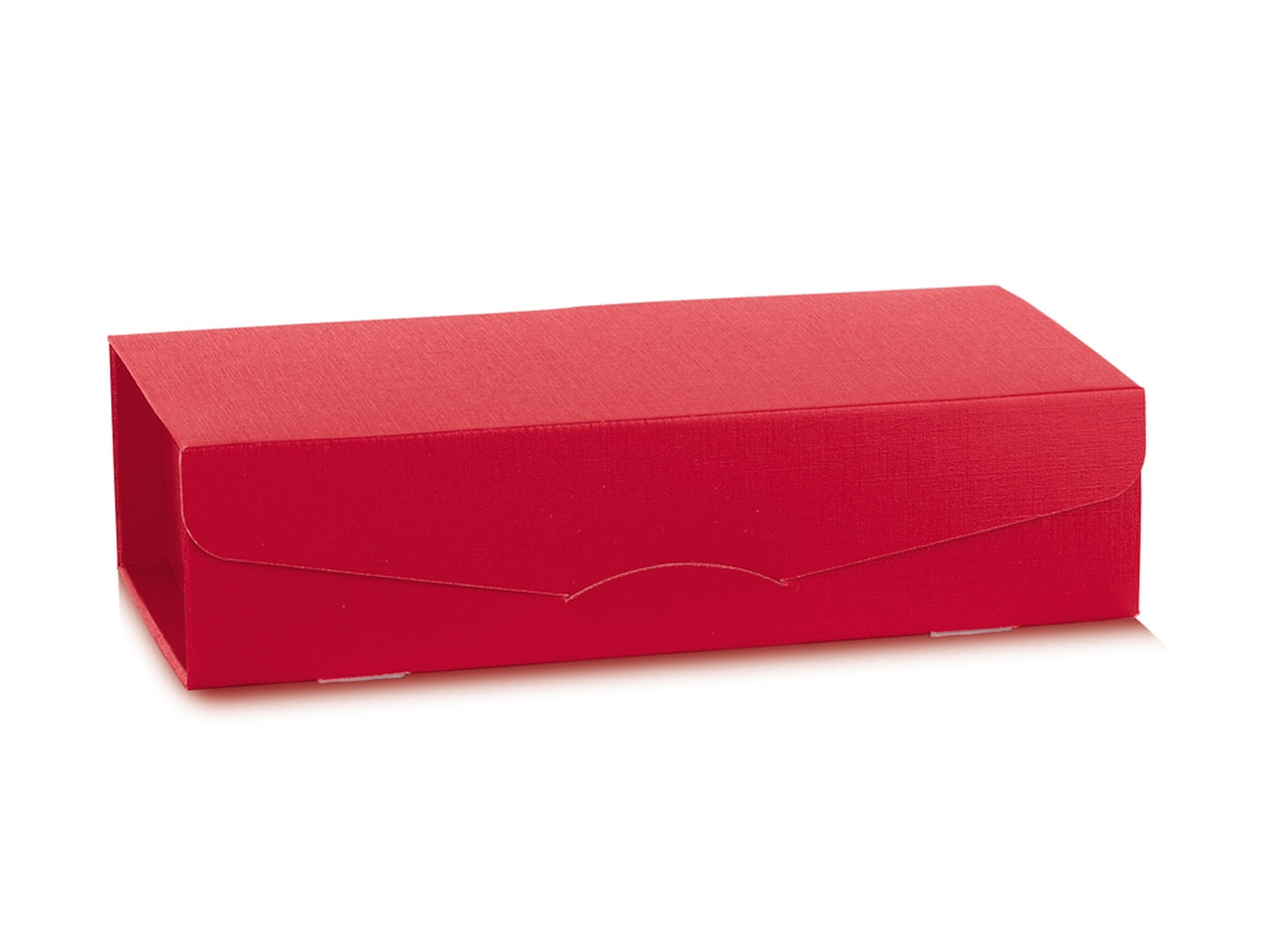 Fibra rosso scatola 2bottiglie 34x18x9cm
