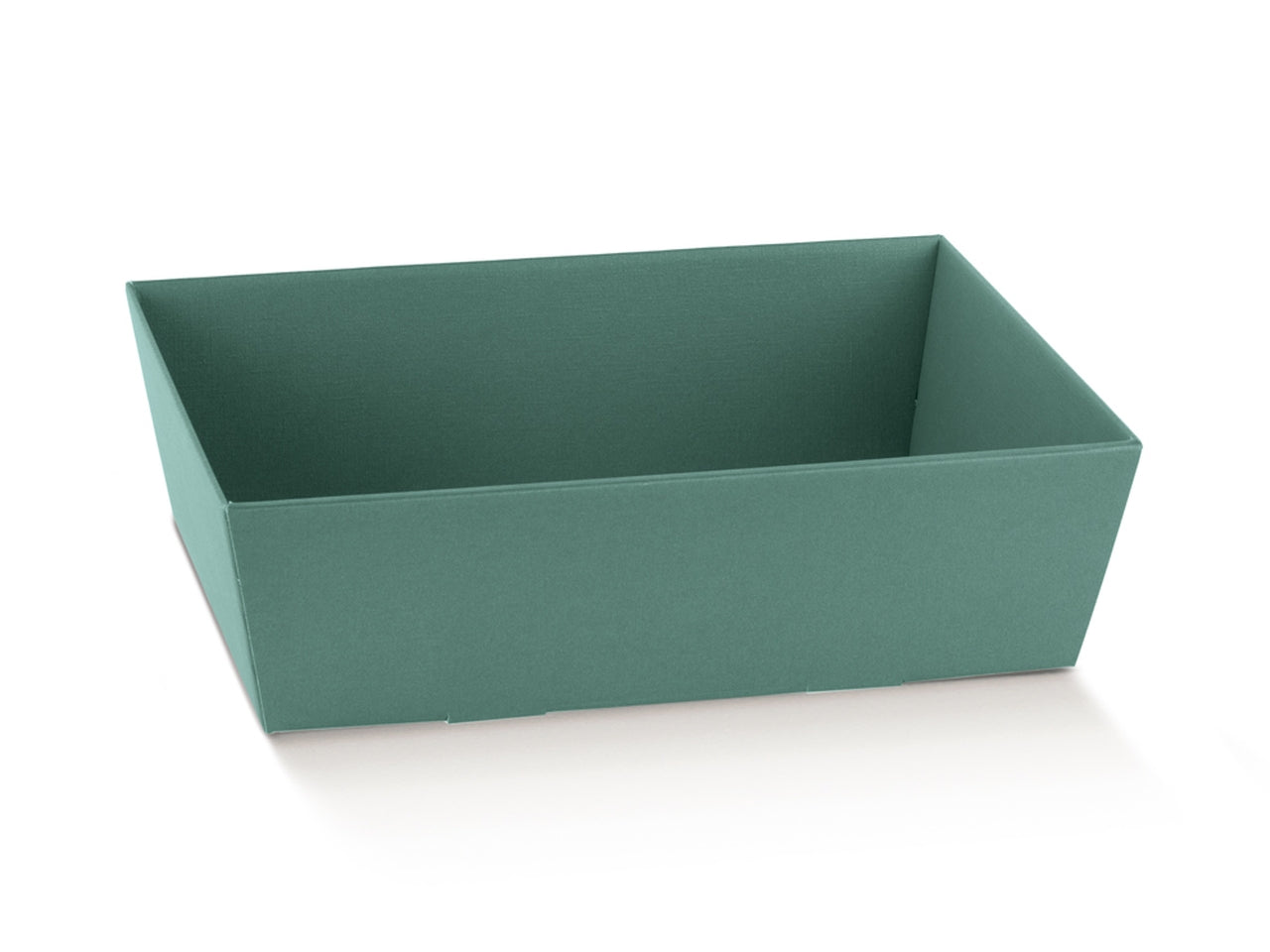 Fibra verde vassoio conico 29x21x9cm