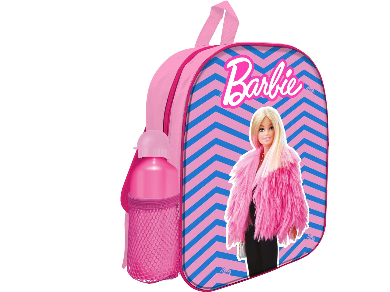 Zaino 30cm in pvc con borraccia basic