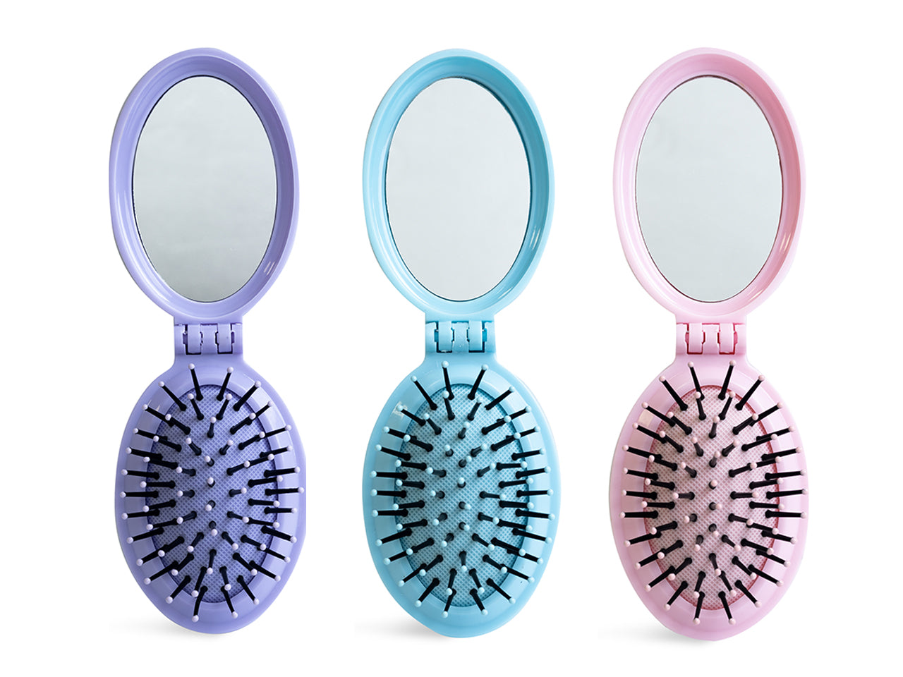 Idc Institute pocket specchio con spazzola