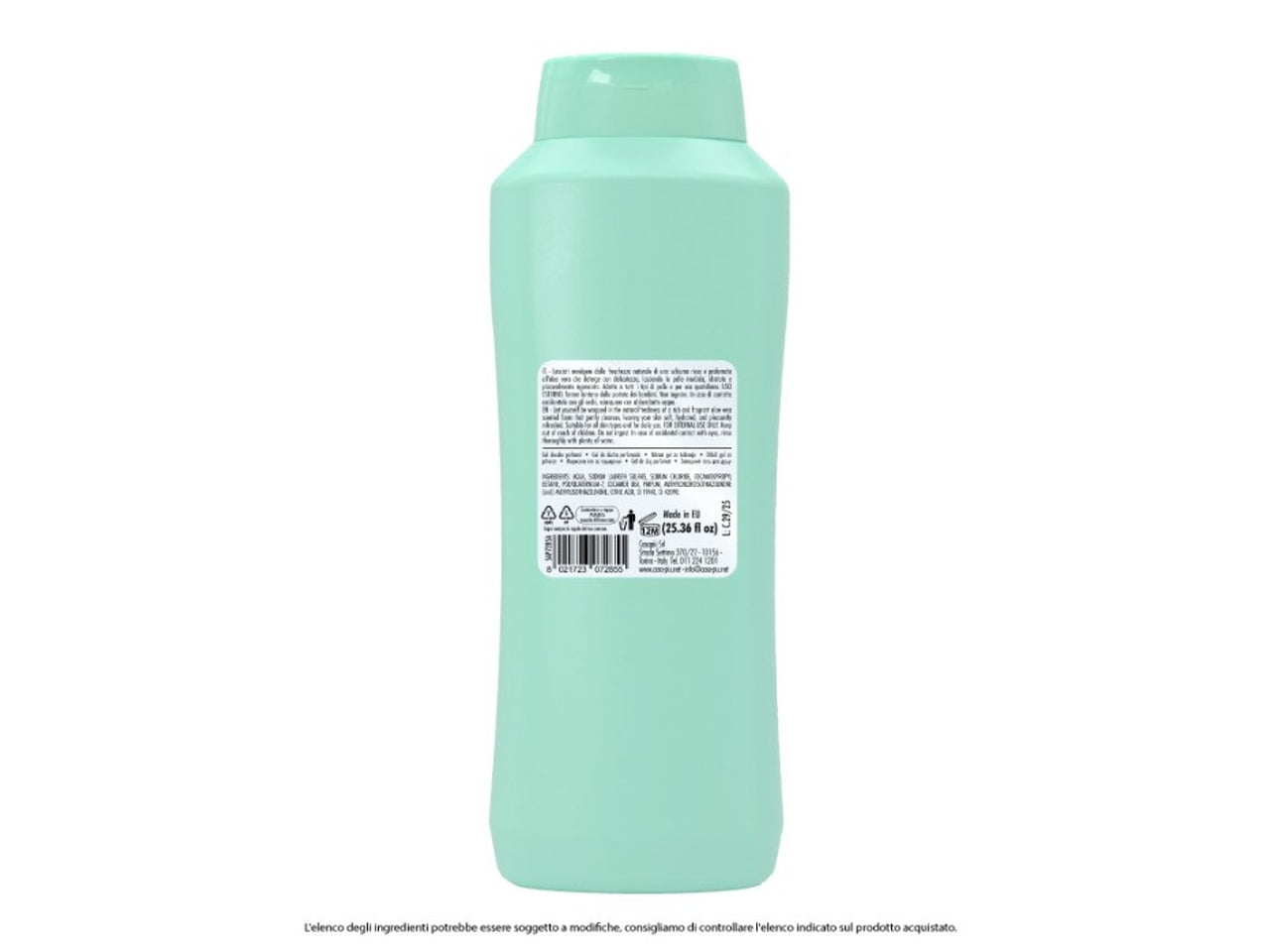 Bagnoschiuma 750ml aloe vera