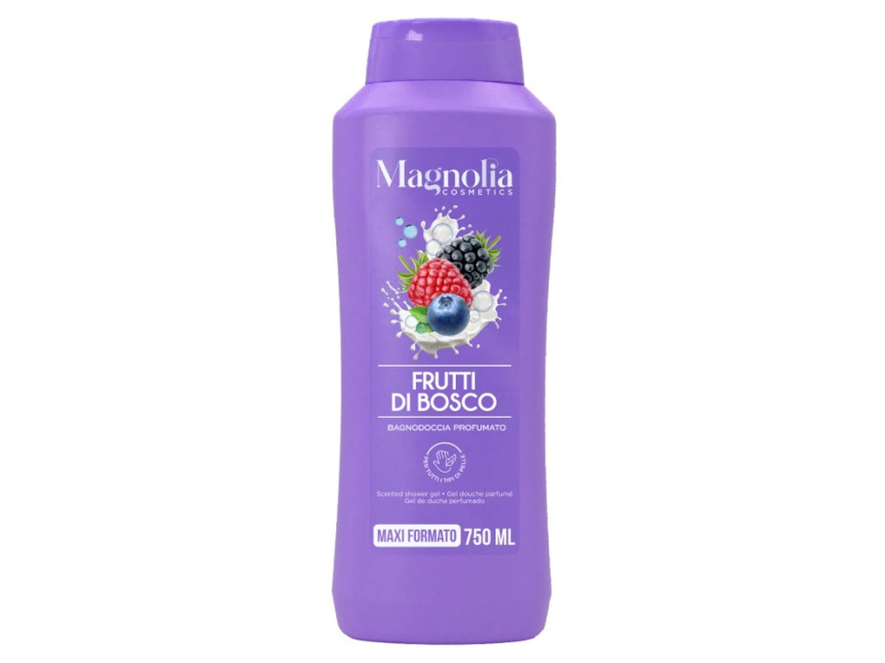 Bagnoschiuma 750ml frutti di bosco