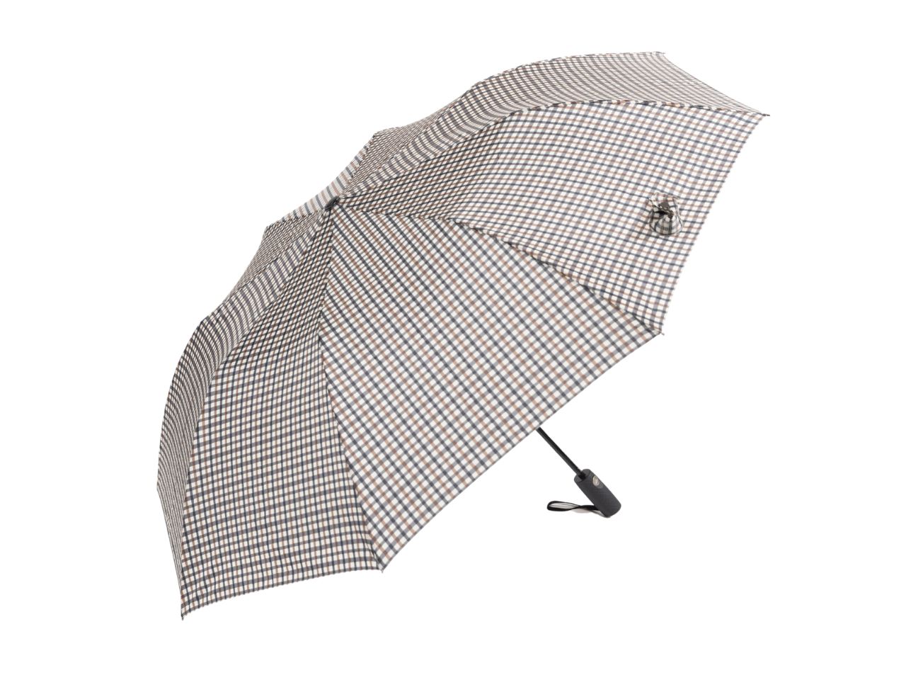 Ombrello Pongee auto 2 sezioni fantasia