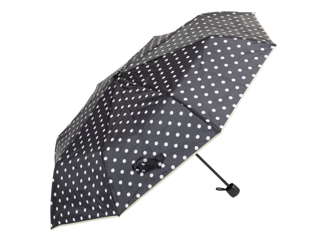 Ombrello Nylon pois con bordino